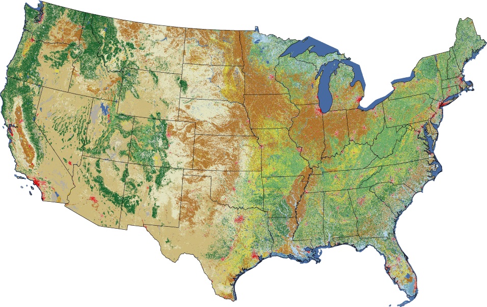 Mapping Land Use / Land Cover Codes from NLCD1992 to NLCD2011